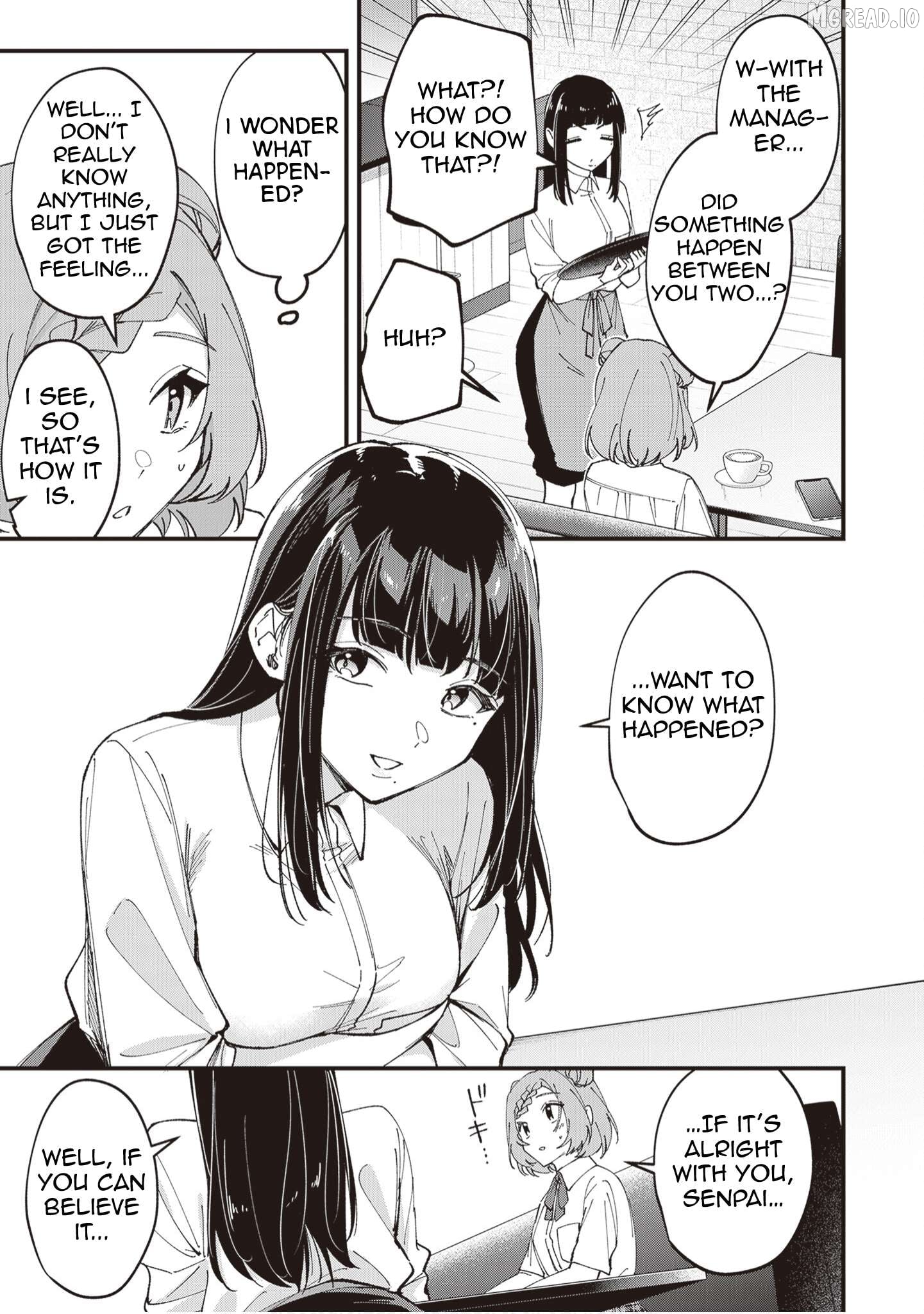 Read The Manager And The Oblivious Waitress EN Manga Online