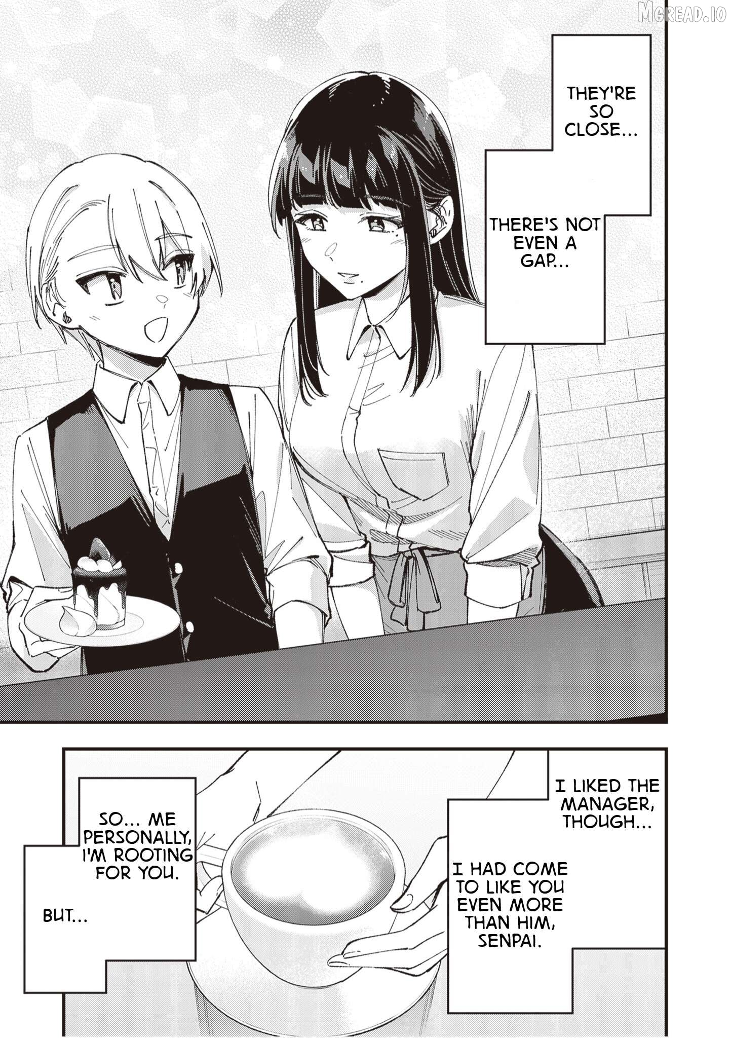 Read The Manager And The Oblivious Waitress EN Manga Online