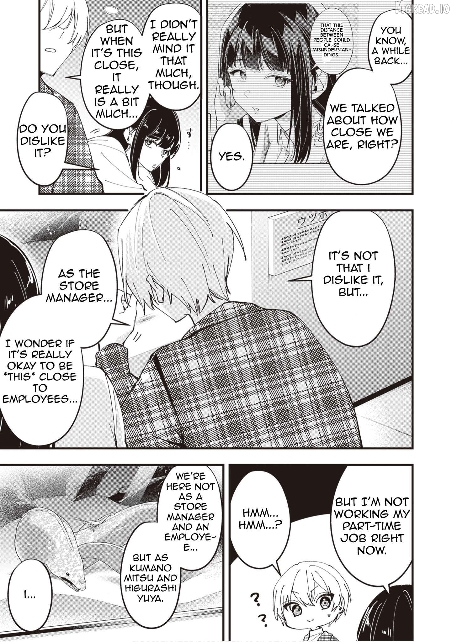 Read The Manager And The Oblivious Waitress EN Manga Online
