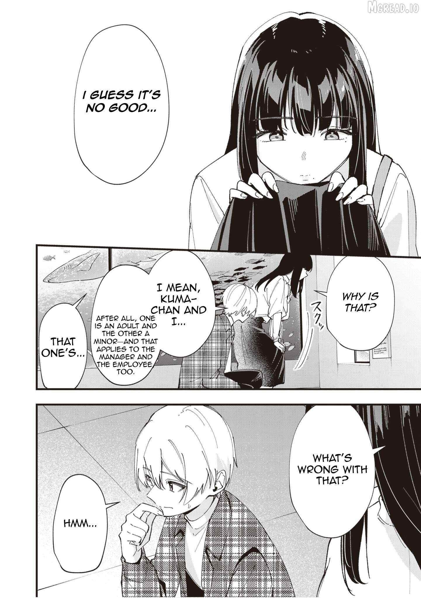 Read The Manager And The Oblivious Waitress EN Manga Online
