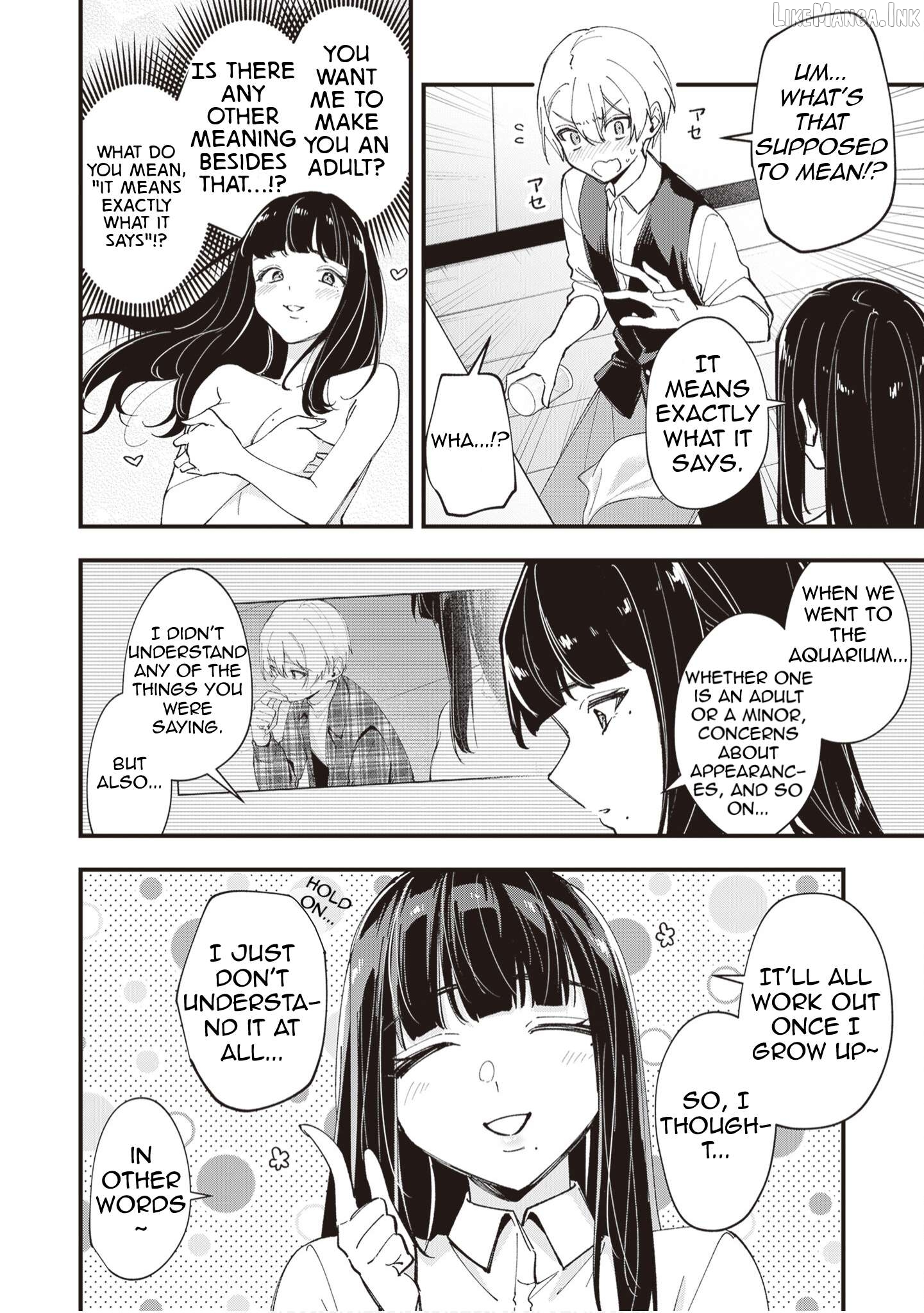 Read The Manager And The Oblivious Waitress EN Manga Online
