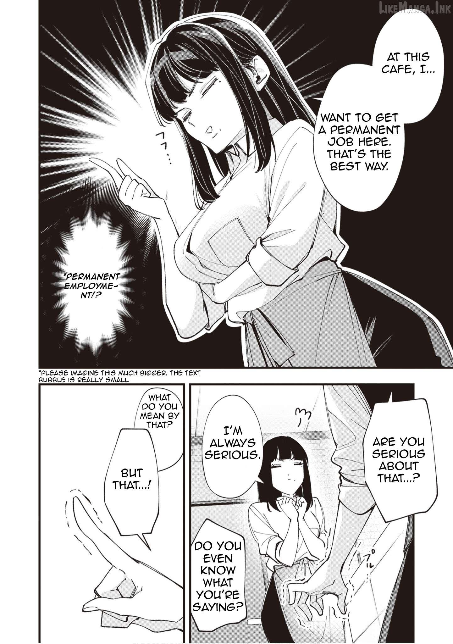Read The Manager And The Oblivious Waitress EN Manga Online