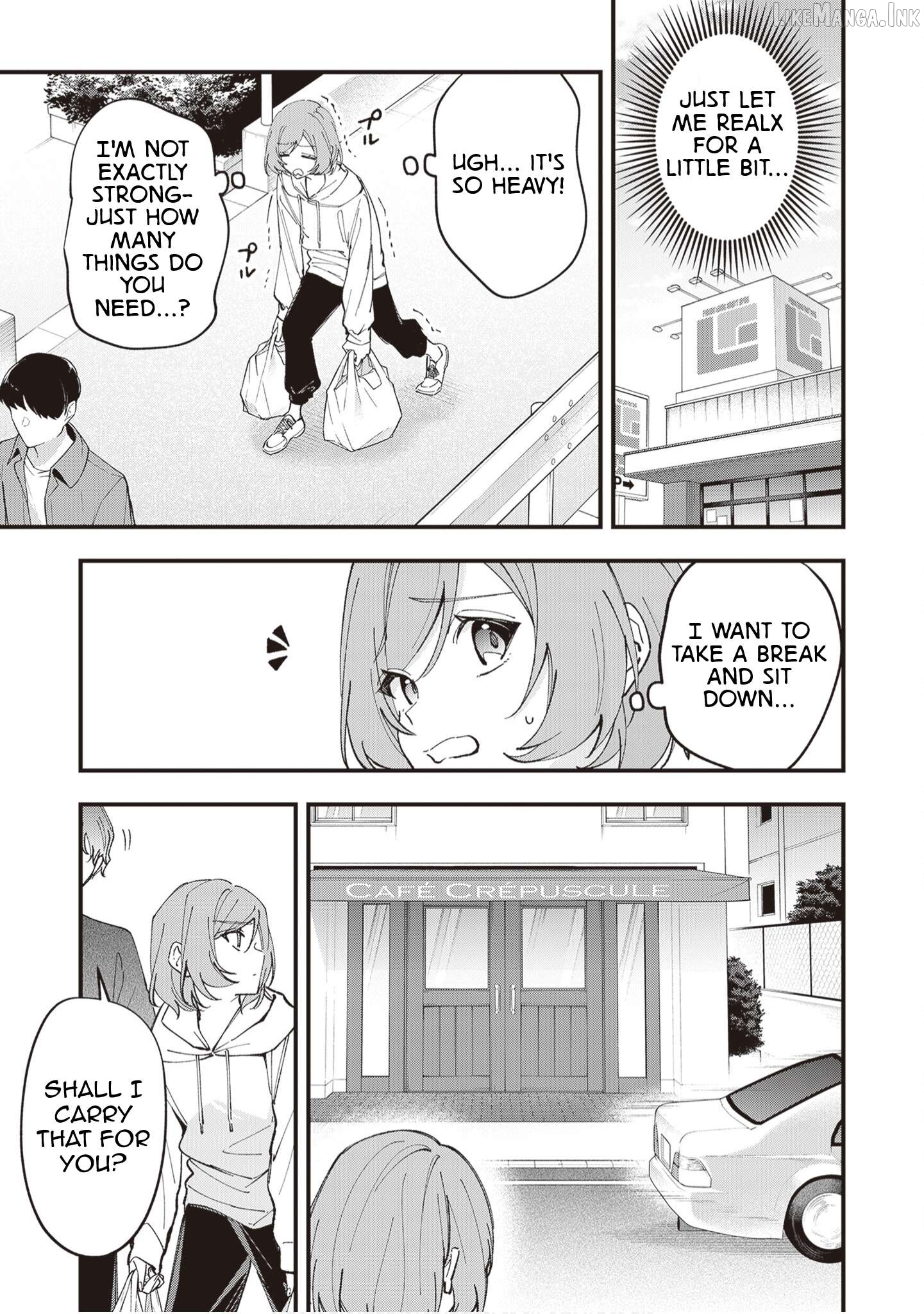 Read The Manager And The Oblivious Waitress EN Manga Online