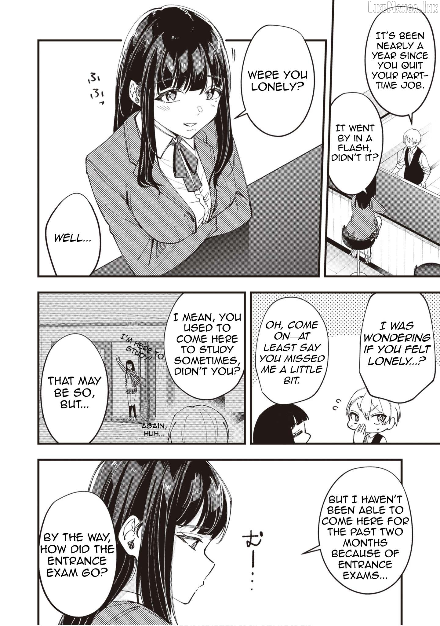 Read The Manager And The Oblivious Waitress EN Manga Online