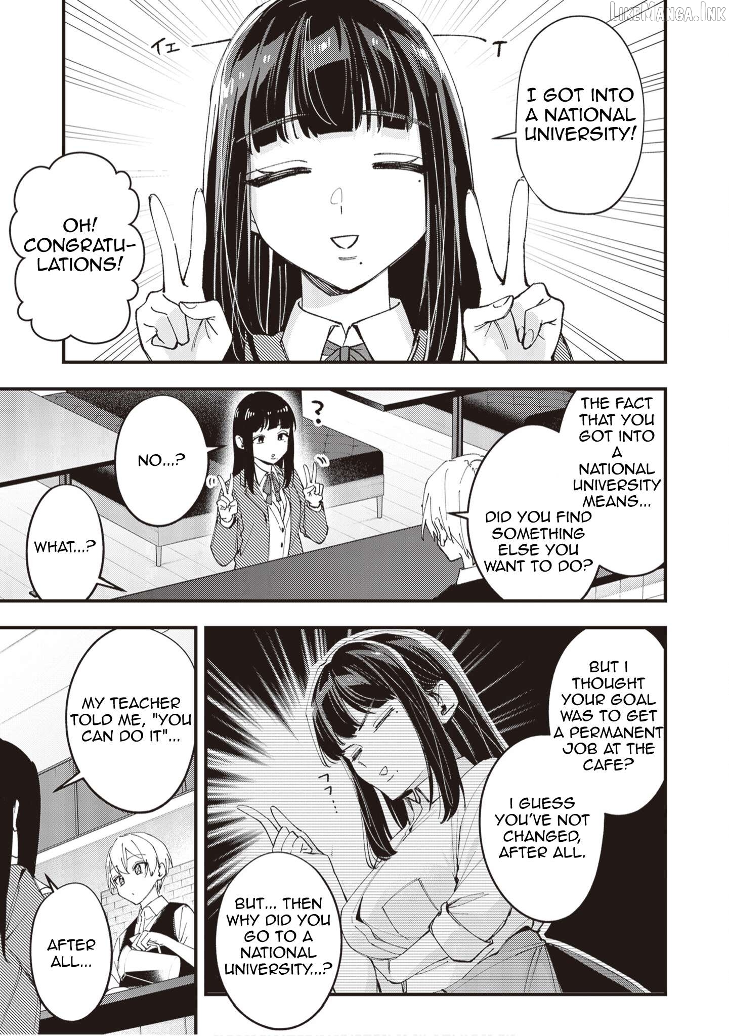 Read The Manager And The Oblivious Waitress EN Manga Online