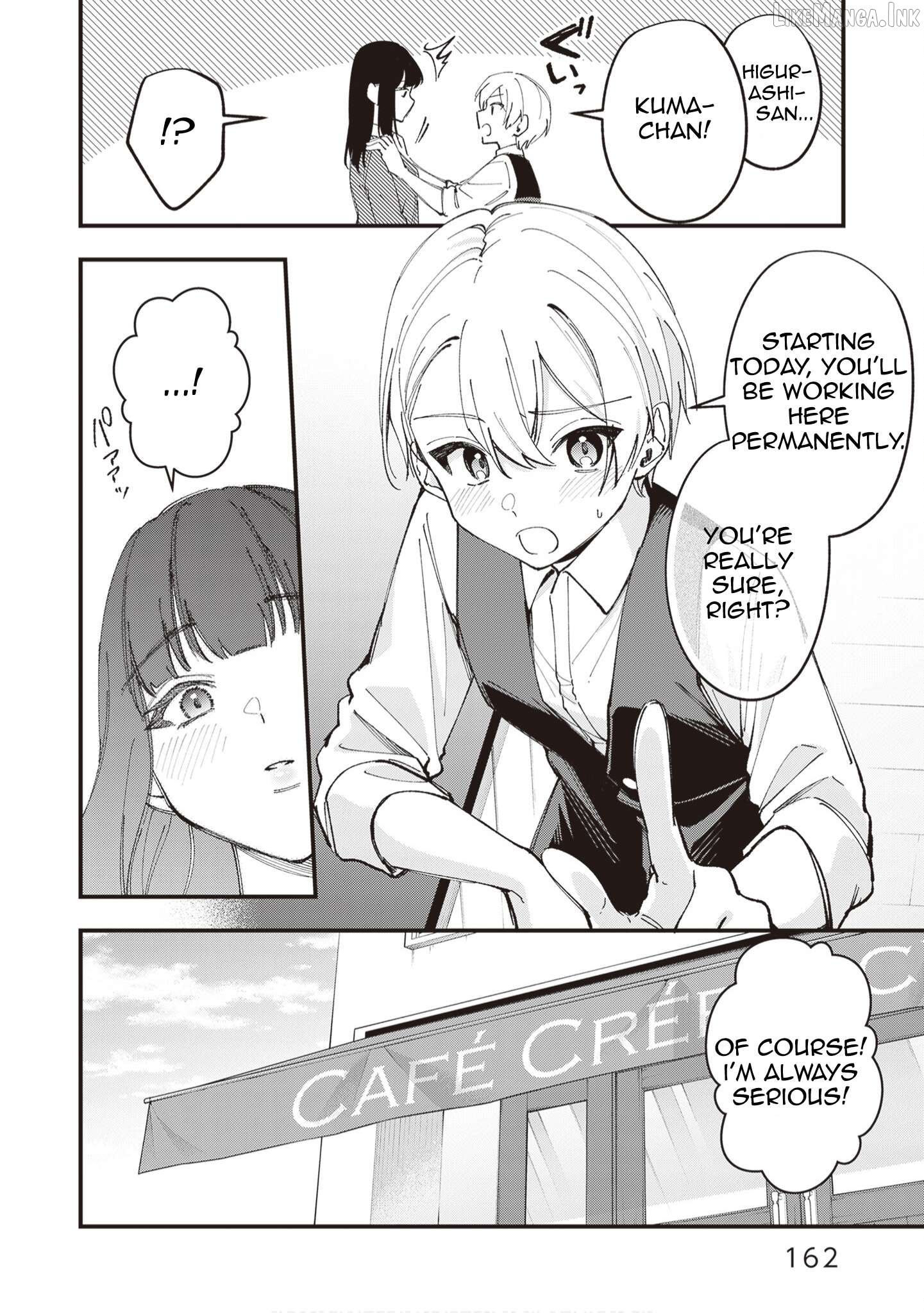 Read The Manager And The Oblivious Waitress EN Manga Online