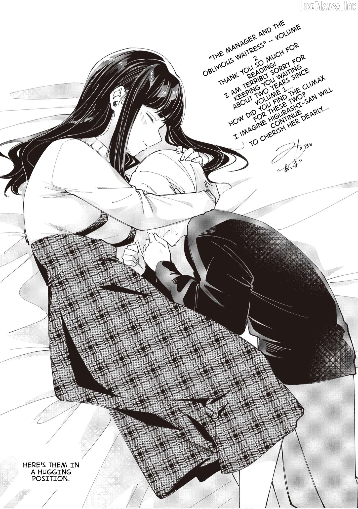 Read The Manager And The Oblivious Waitress EN Manga Online