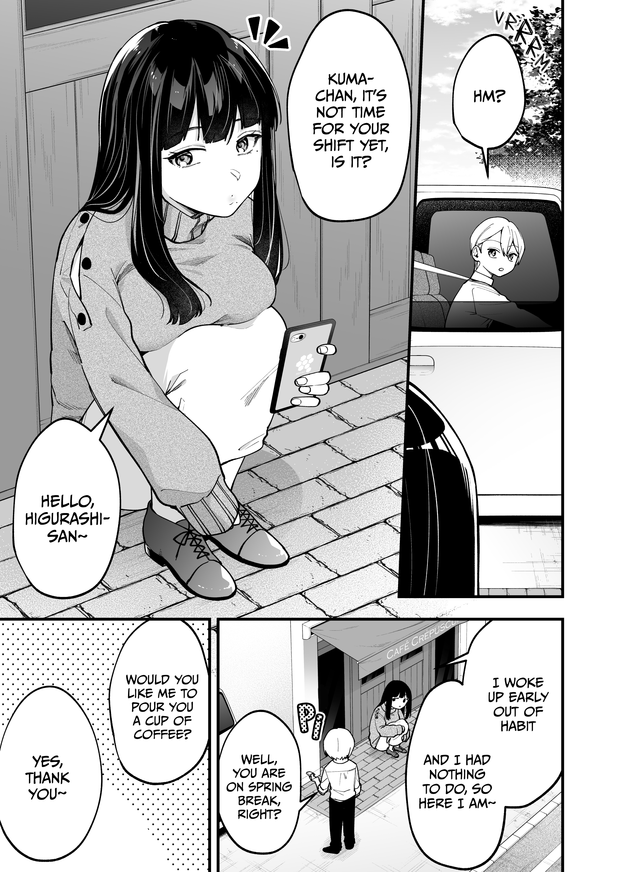 Read The Manager And The Oblivious Waitress EN Manga Online