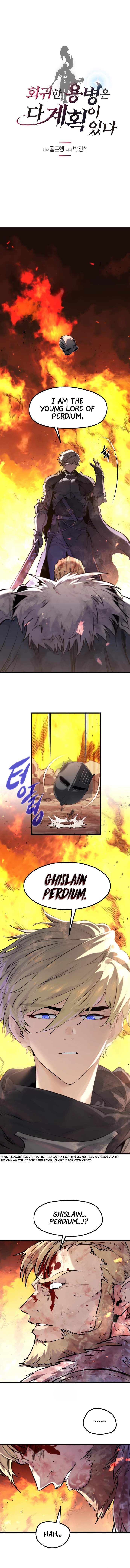 Read The Regressed Mercenary Has a Plan EN Manga Online