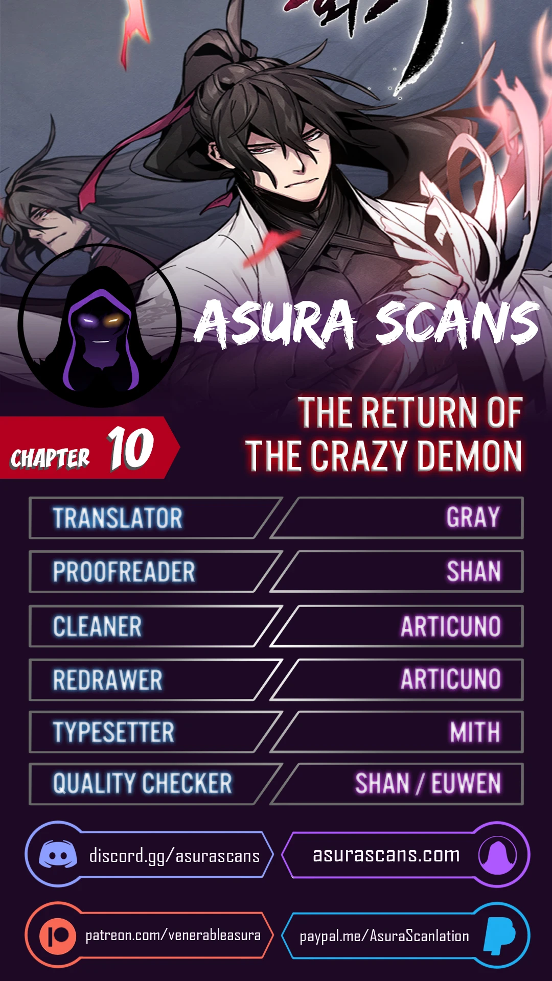 Read The Return of the Crazy Demon EN Manga Online