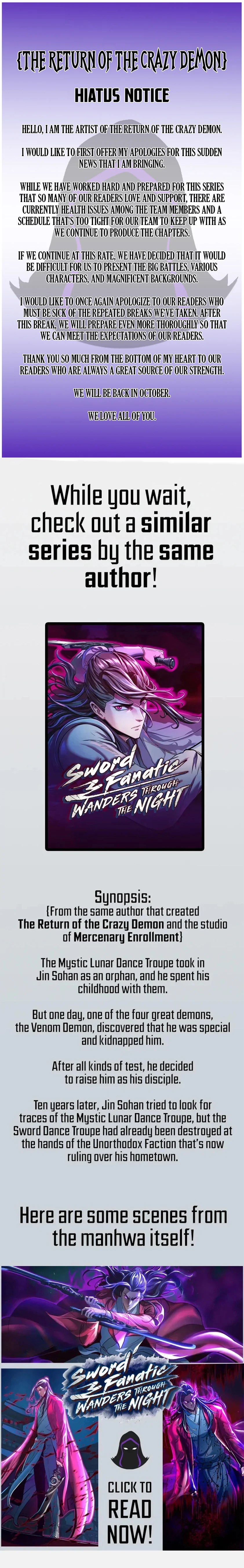 Read The Return of the Crazy Demon EN Manga Online