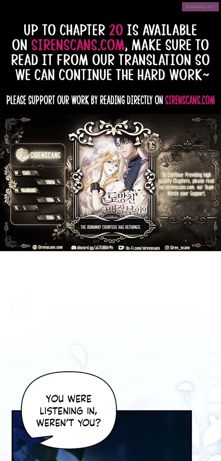 Read The Runaway Countess Has Returned EN Manga Online