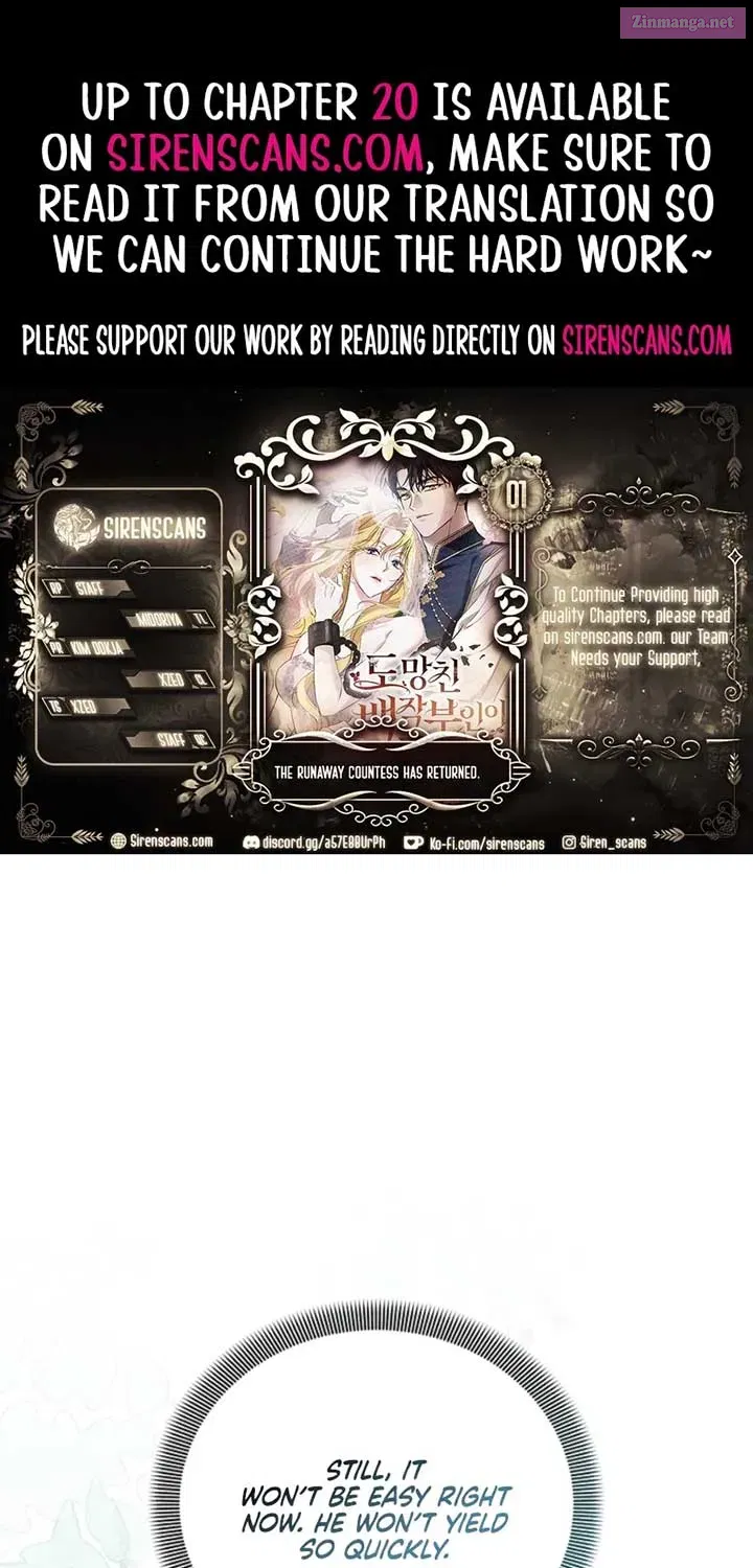 Read The Runaway Countess Has Returned EN Manga Online