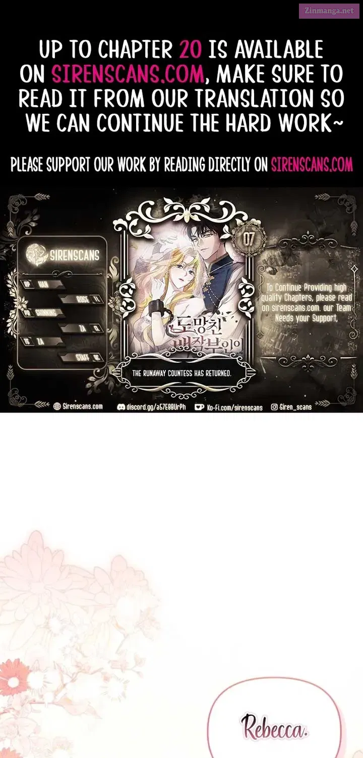 Read The Runaway Countess Has Returned EN Manga Online