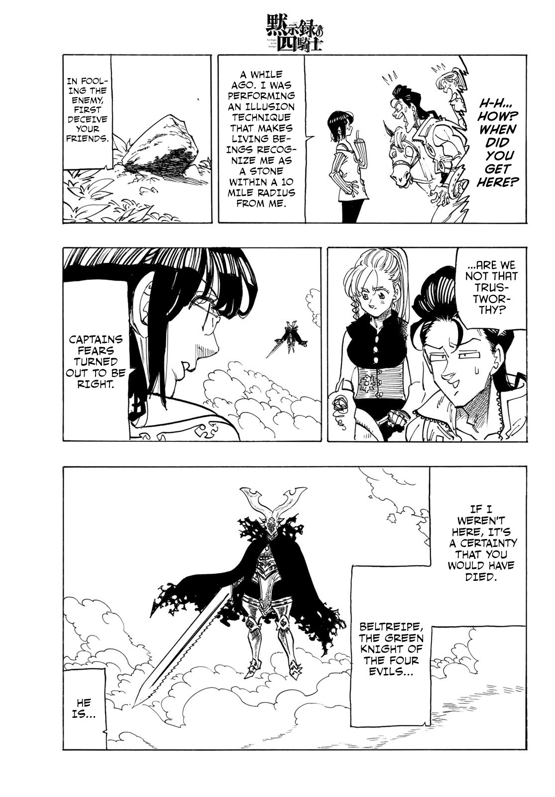 Read The Seven Deadly Sins Four Knights of the Apocalypse EN Manga Online