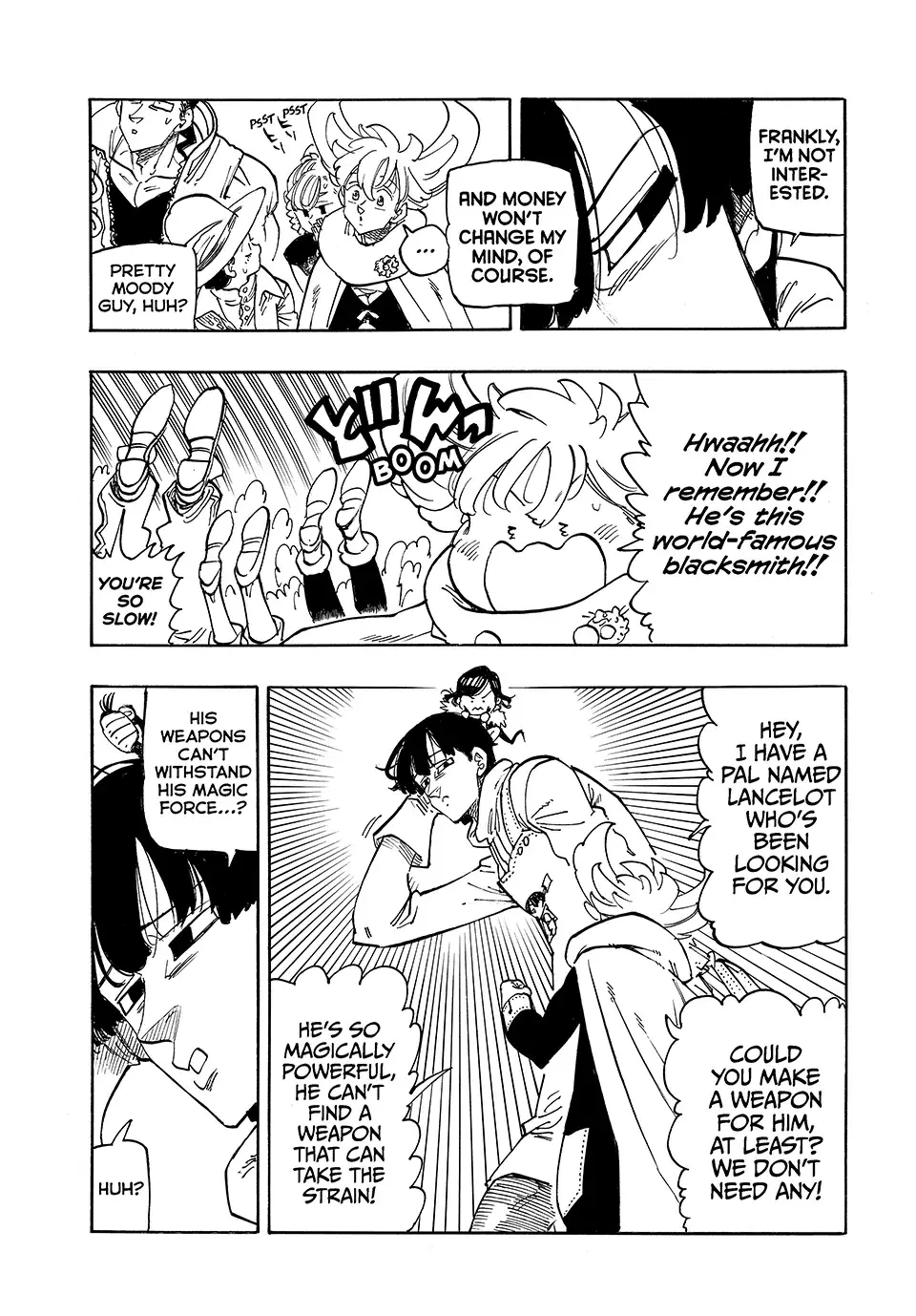 Read The Seven Deadly Sins Four Knights of the Apocalypse EN Manga Online