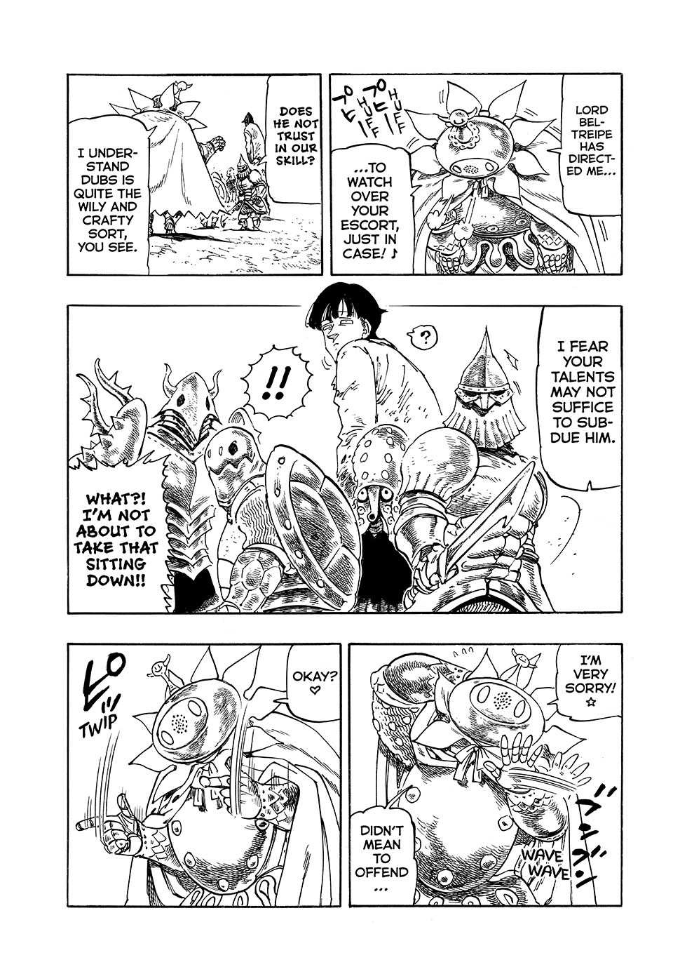 Read The Seven Deadly Sins Four Knights of the Apocalypse EN Manga Online