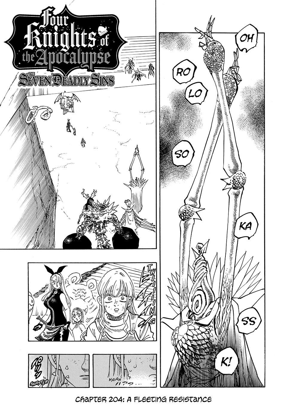 Read The Seven Deadly Sins Four Knights of the Apocalypse EN Manga Online