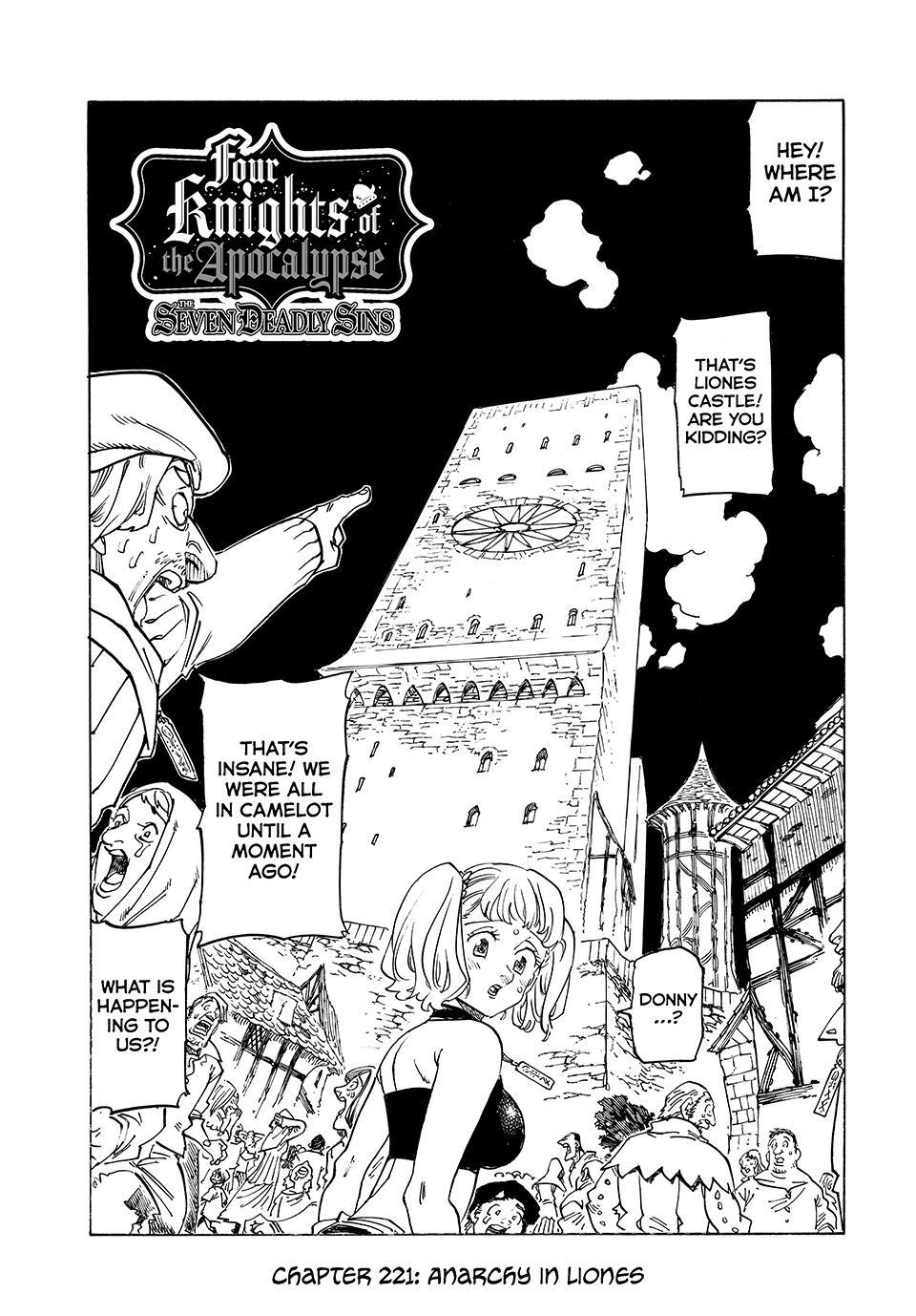 Read The Seven Deadly Sins Four Knights of the Apocalypse EN Manga Online