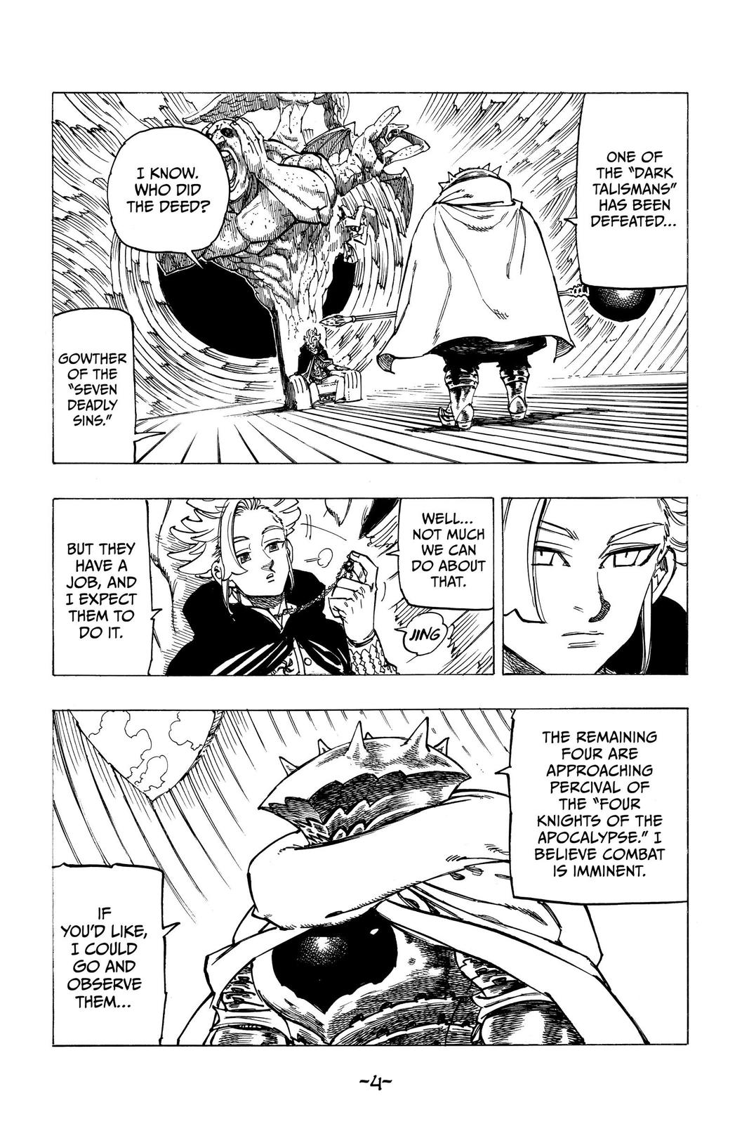Read The Seven Deadly Sins Four Knights of the Apocalypse EN Manga Online
