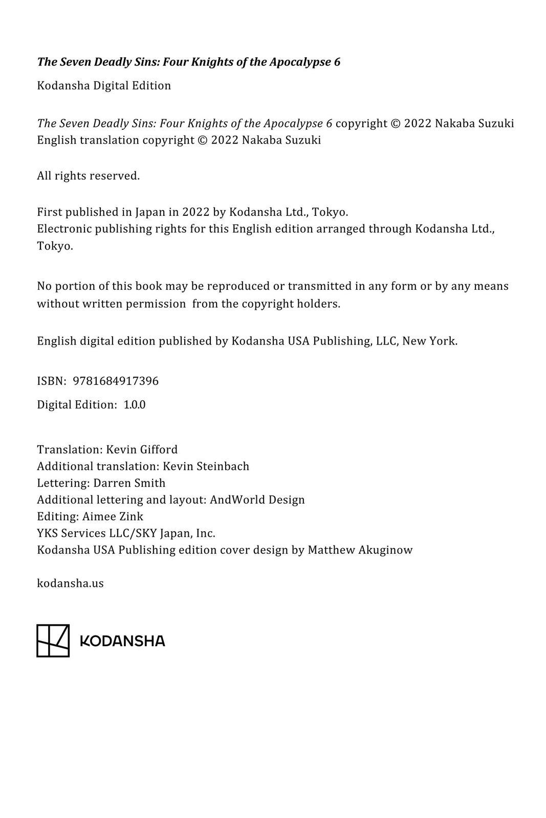 Read The Seven Deadly Sins Four Knights of the Apocalypse EN Manga Online