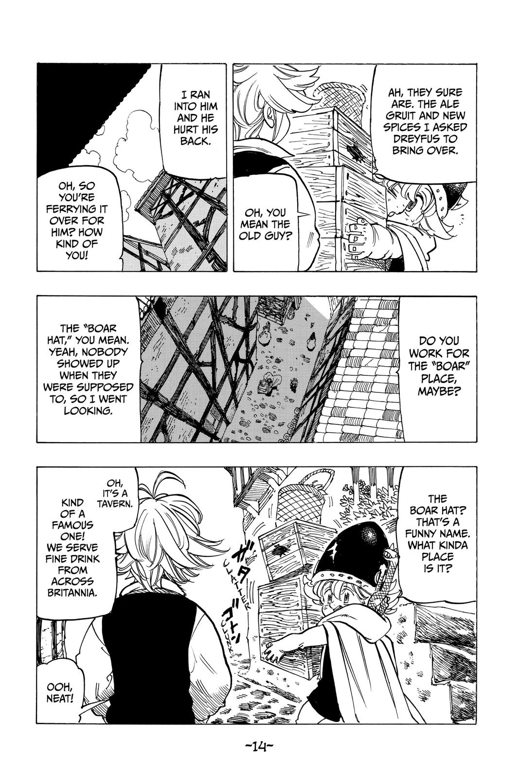 Read The Seven Deadly Sins Four Knights of the Apocalypse EN Manga Online