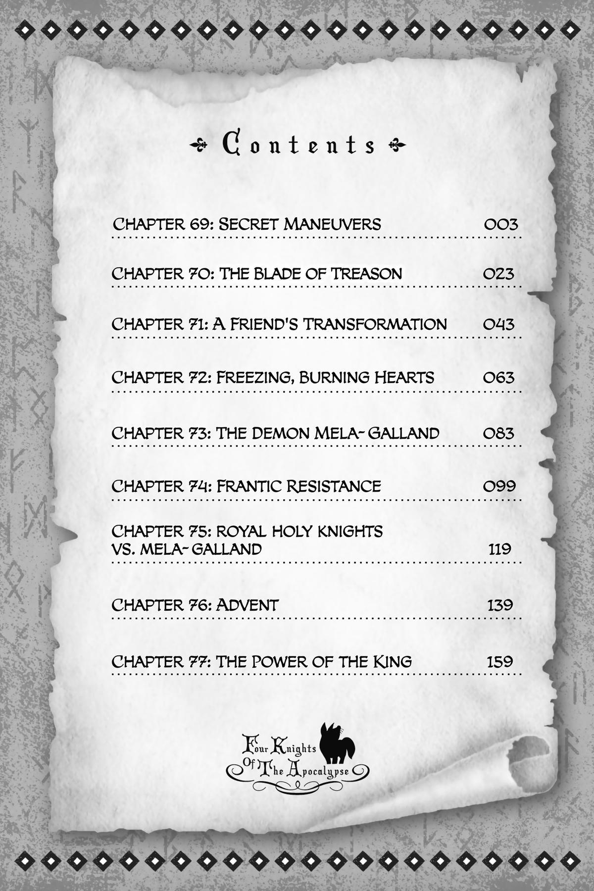Read The Seven Deadly Sins Four Knights of the Apocalypse EN Manga Online