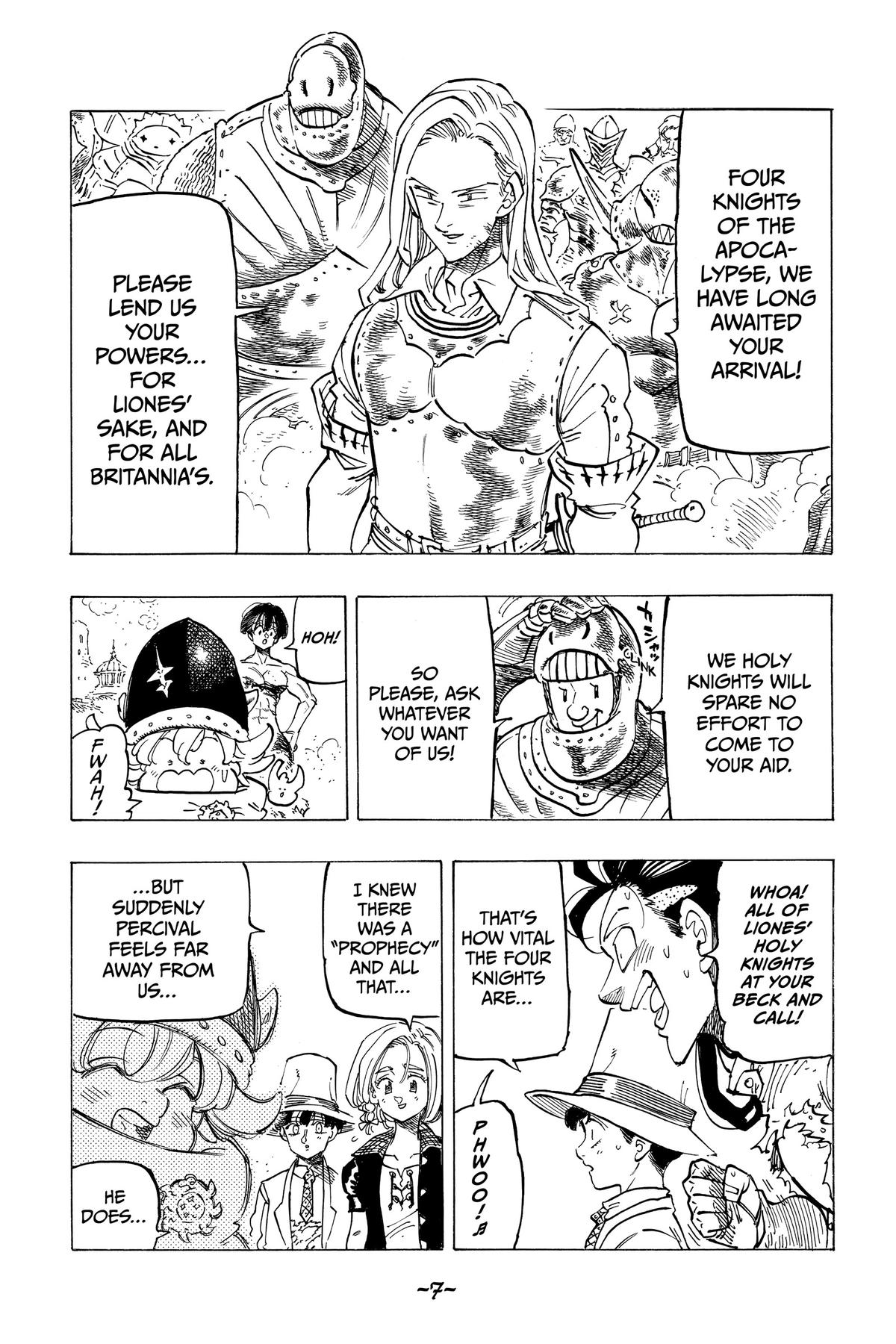 Read The Seven Deadly Sins Four Knights of the Apocalypse EN Manga Online