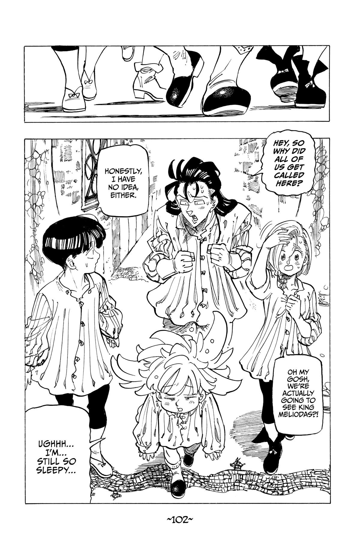 Read The Seven Deadly Sins Four Knights of the Apocalypse EN Manga Online