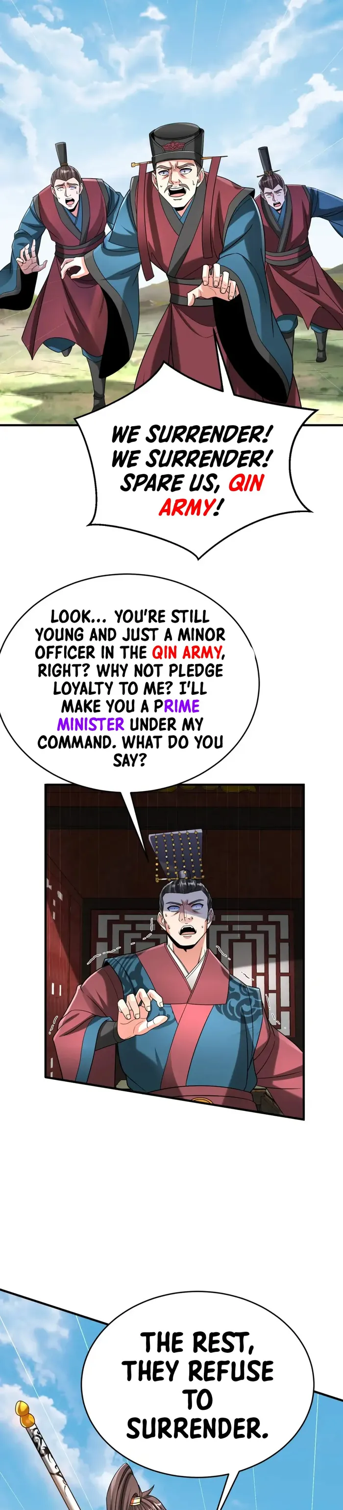 Read The Son Of The First Emperor Kills Enemies And Becomes A God EN Manga Online