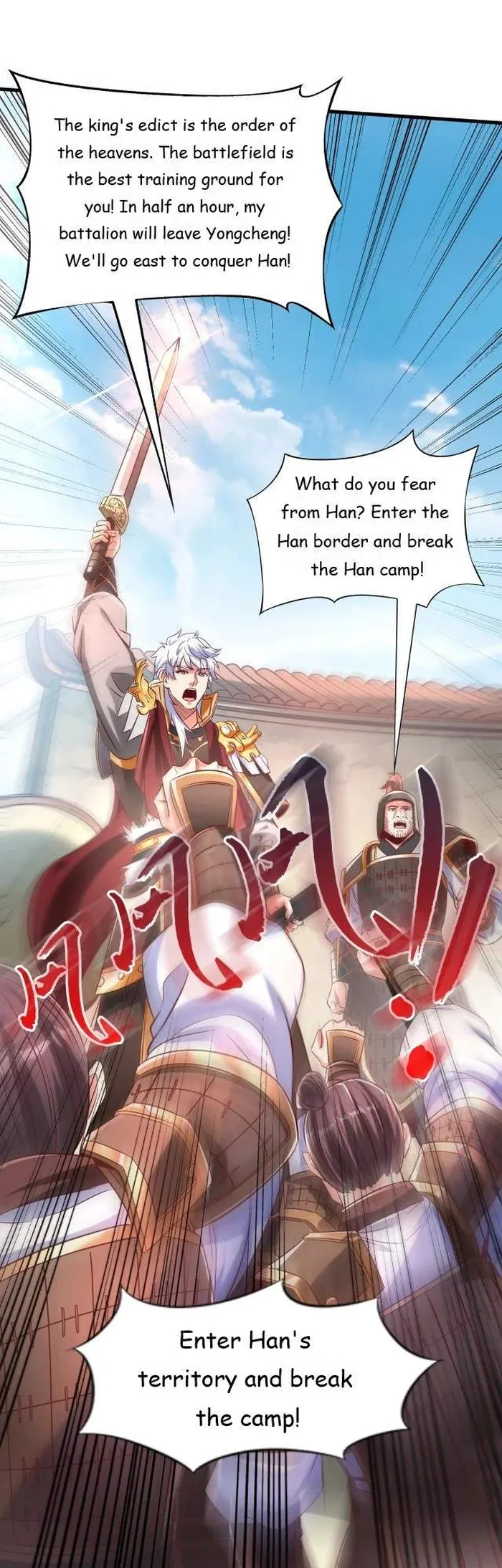 Read The Son Of The First Emperor Kills Enemies And Becomes A God EN Manga Online
