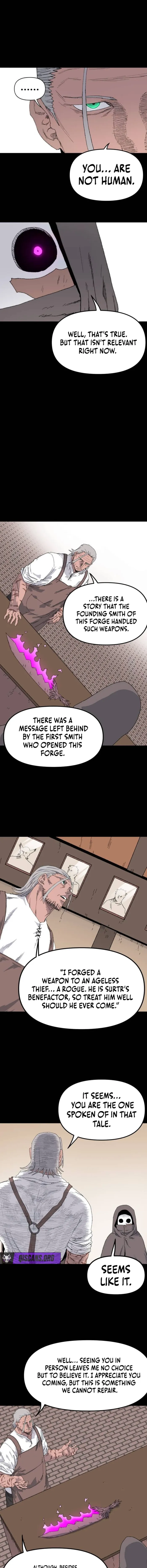 Read The Tale of the Skeleton Messenger EN Manga Online