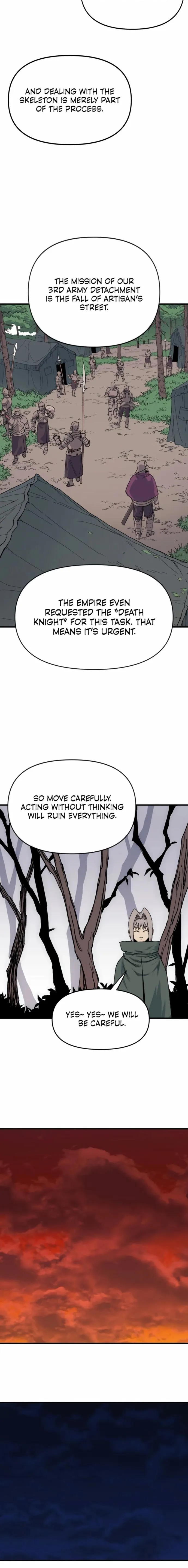 Read The Tale of the Skeleton Messenger EN Manga Online