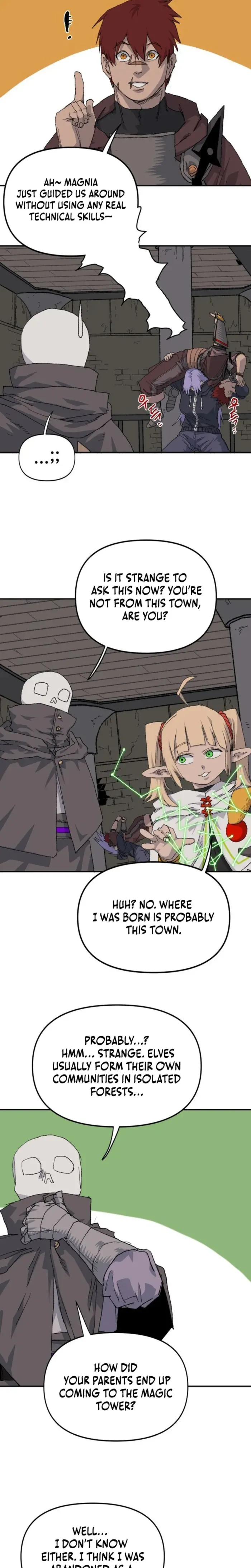 Read The Tale of the Skeleton Messenger EN Manga Online