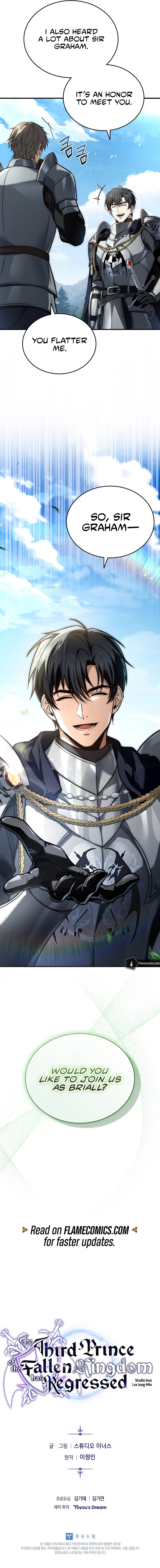 Read The Third Prince of the Fallen Kingdom has Regressed EN Manga Online