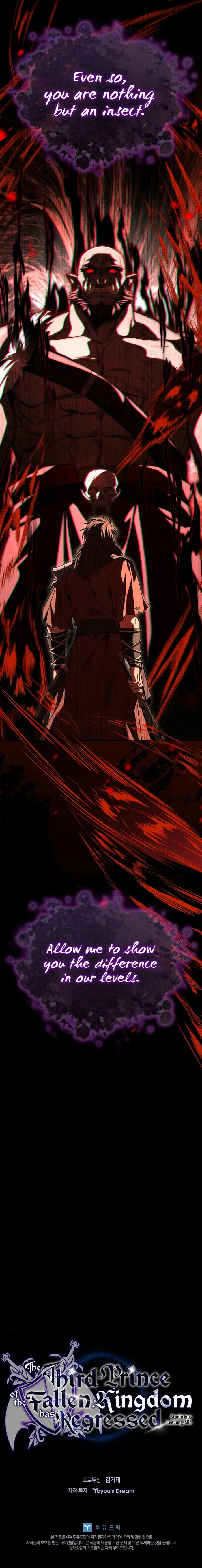 Read The Third Prince of the Fallen Kingdom has Regressed EN Manga Online