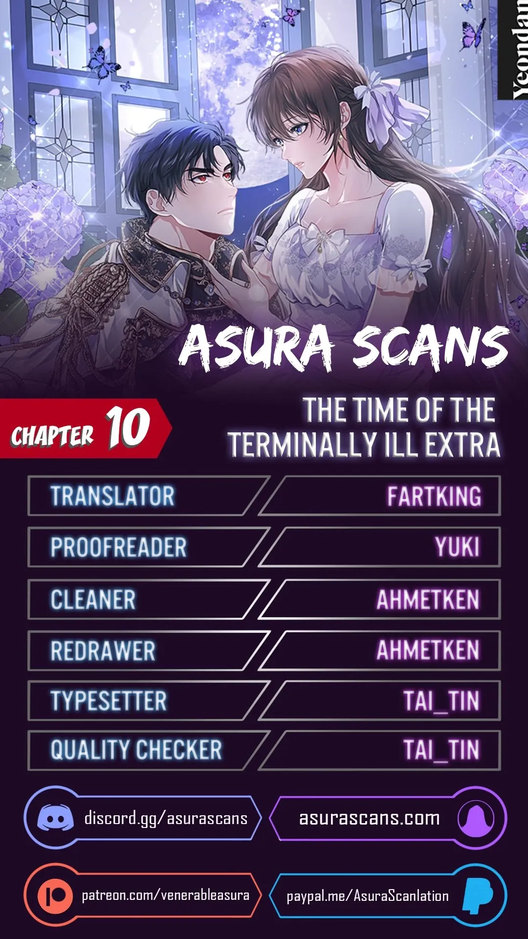 Read The Time of the Terminally ill Extra EN Manga Online