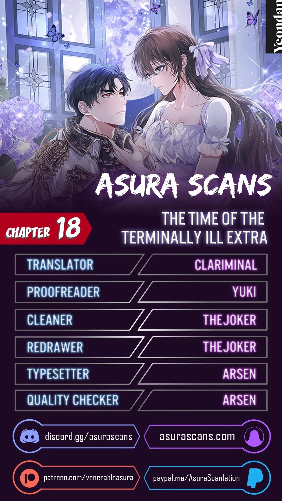 Read The Time of the Terminally ill Extra EN Manga Online