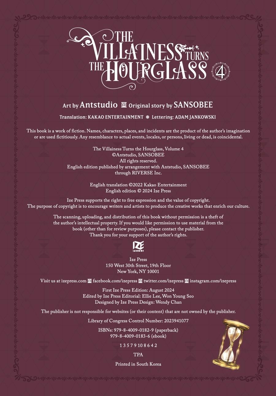 Read The Villainess Turns the Hourglass EN Manga Online