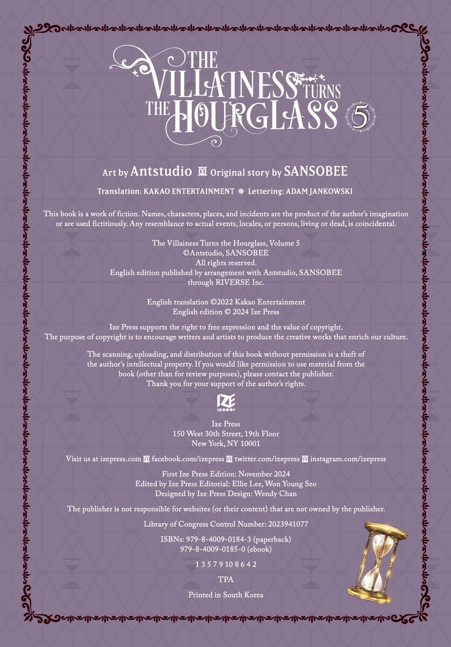 Read The Villainess Turns the Hourglass EN Manga Online