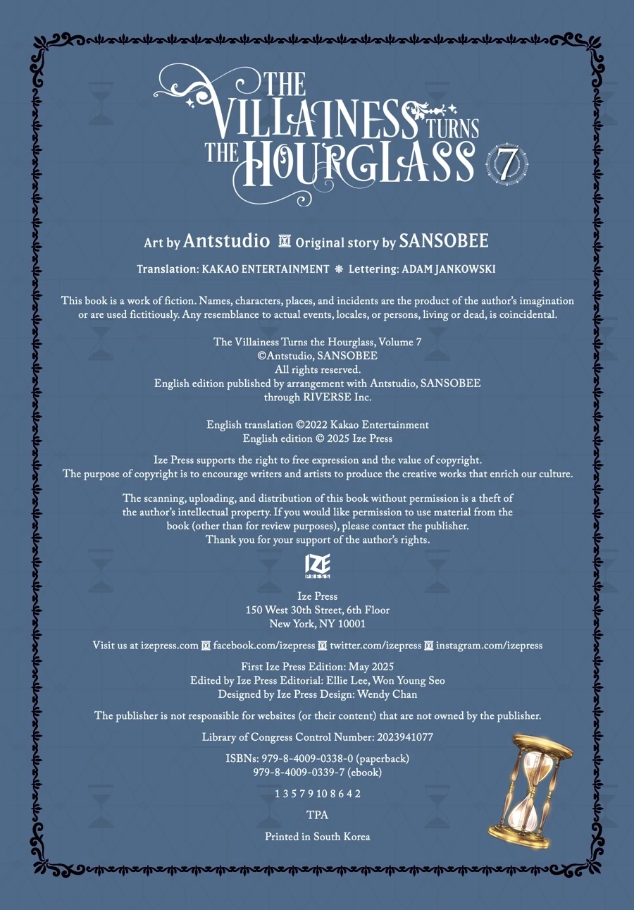Read The Villainess Turns the Hourglass EN Manga Online
