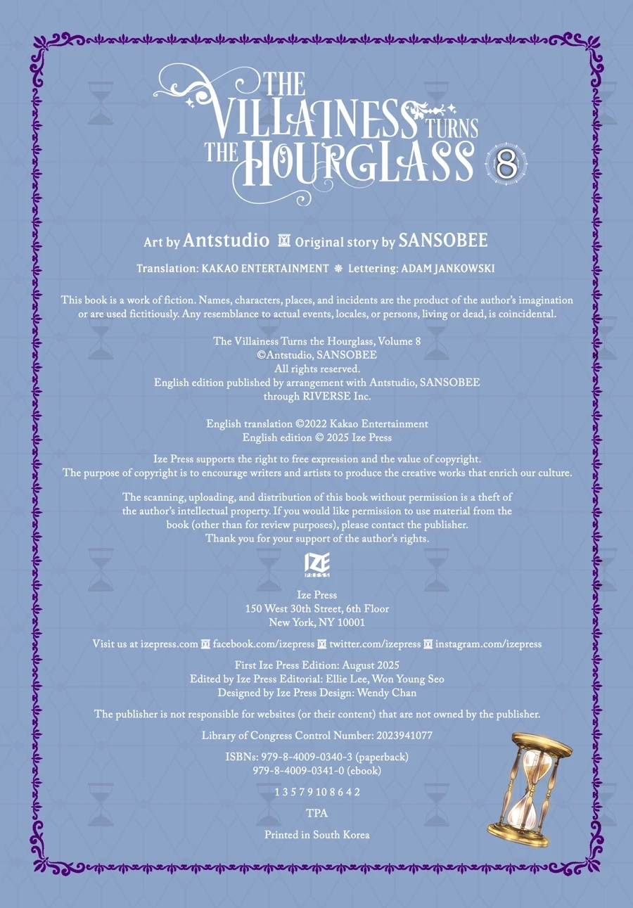 Read The Villainess Turns the Hourglass EN Manga Online