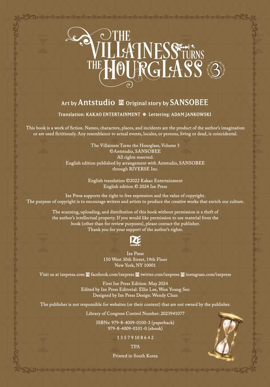 Read The Villainess Turns the Hourglass EN Manga Online