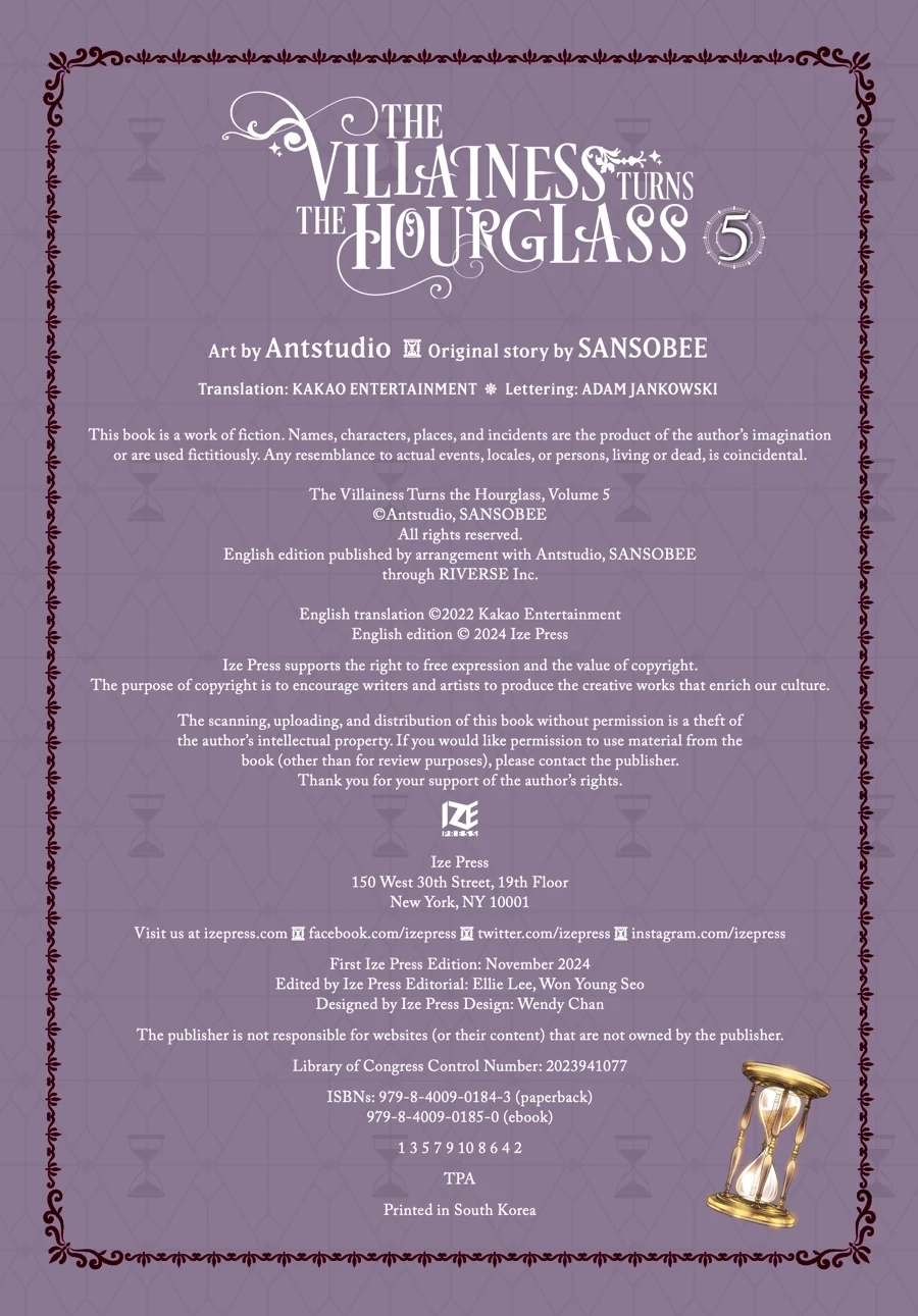 Read The Villainess Turns the Hourglass EN Manga Online