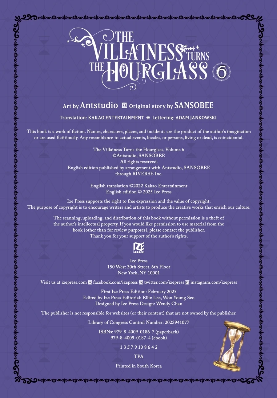 Read The Villainess Turns the Hourglass EN Manga Online