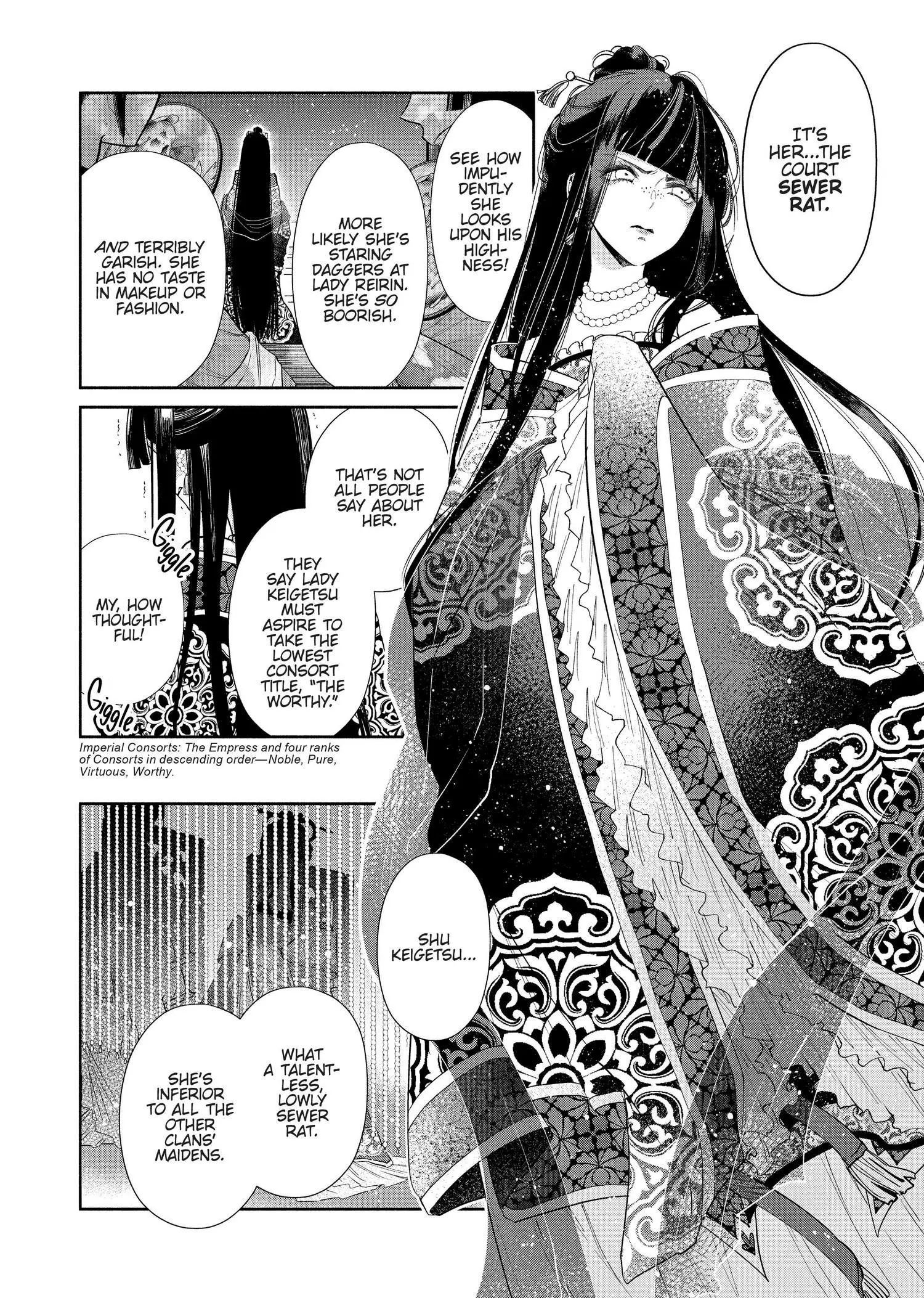 Read Though I am an Inept Villainess Tale of the Butterfly Rat Swap in the Maiden Court EN Manga Online