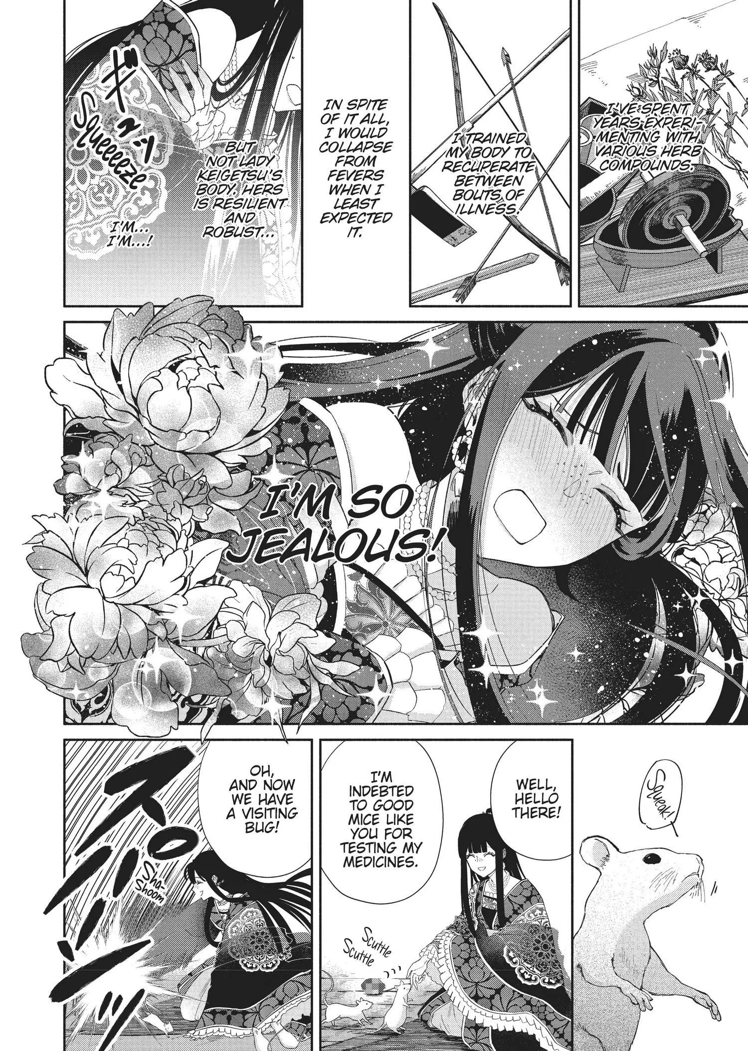 Read Though I am an Inept Villainess Tale of the Butterfly Rat Swap in the Maiden Court EN Manga Online