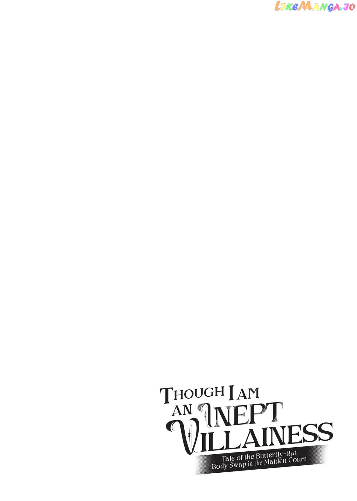 Read Though I am an Inept Villainess Tale of the Butterfly Rat Swap in the Maiden Court EN Manga Online