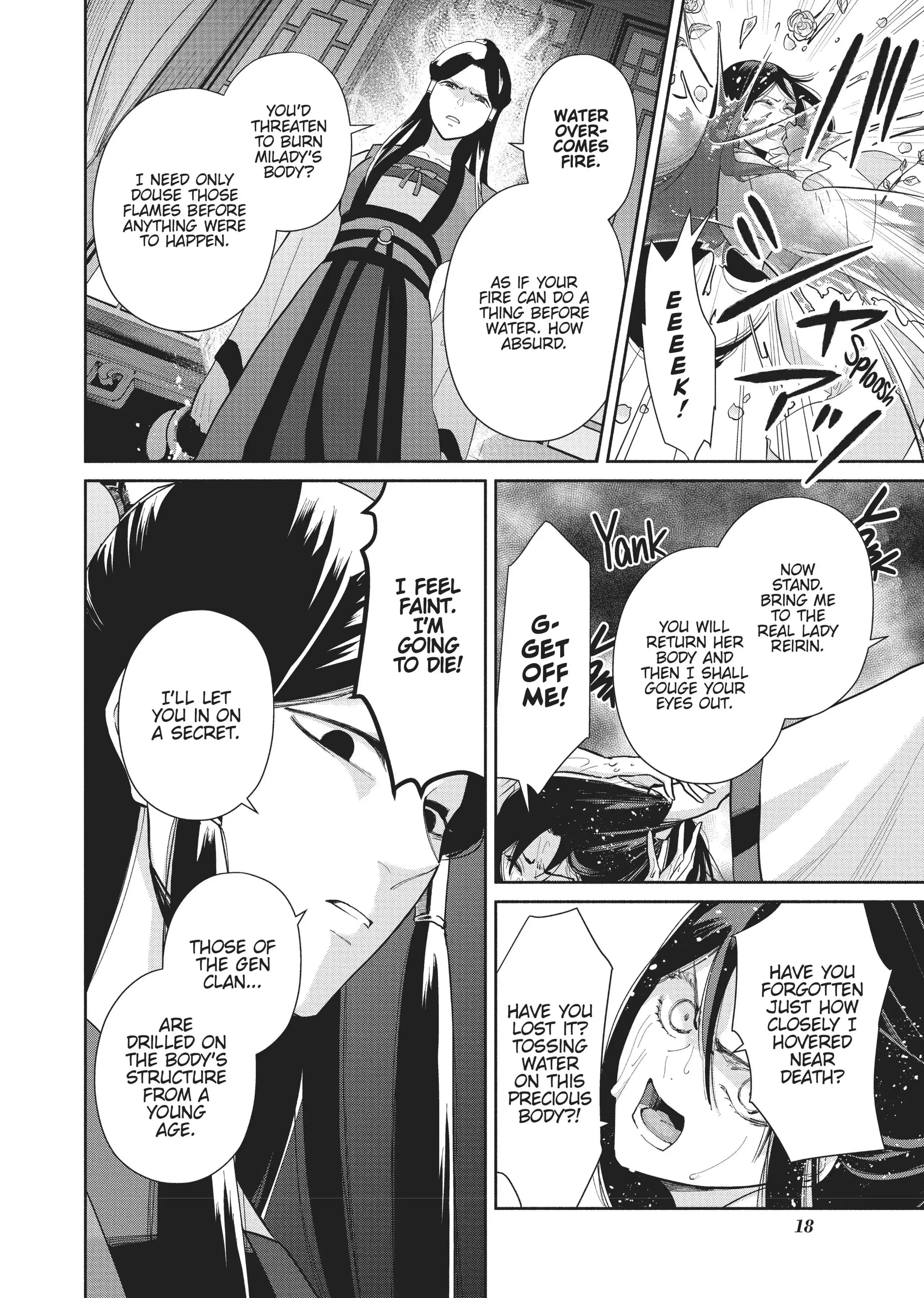 Read Though I am an Inept Villainess Tale of the Butterfly Rat Swap in the Maiden Court EN Manga Online