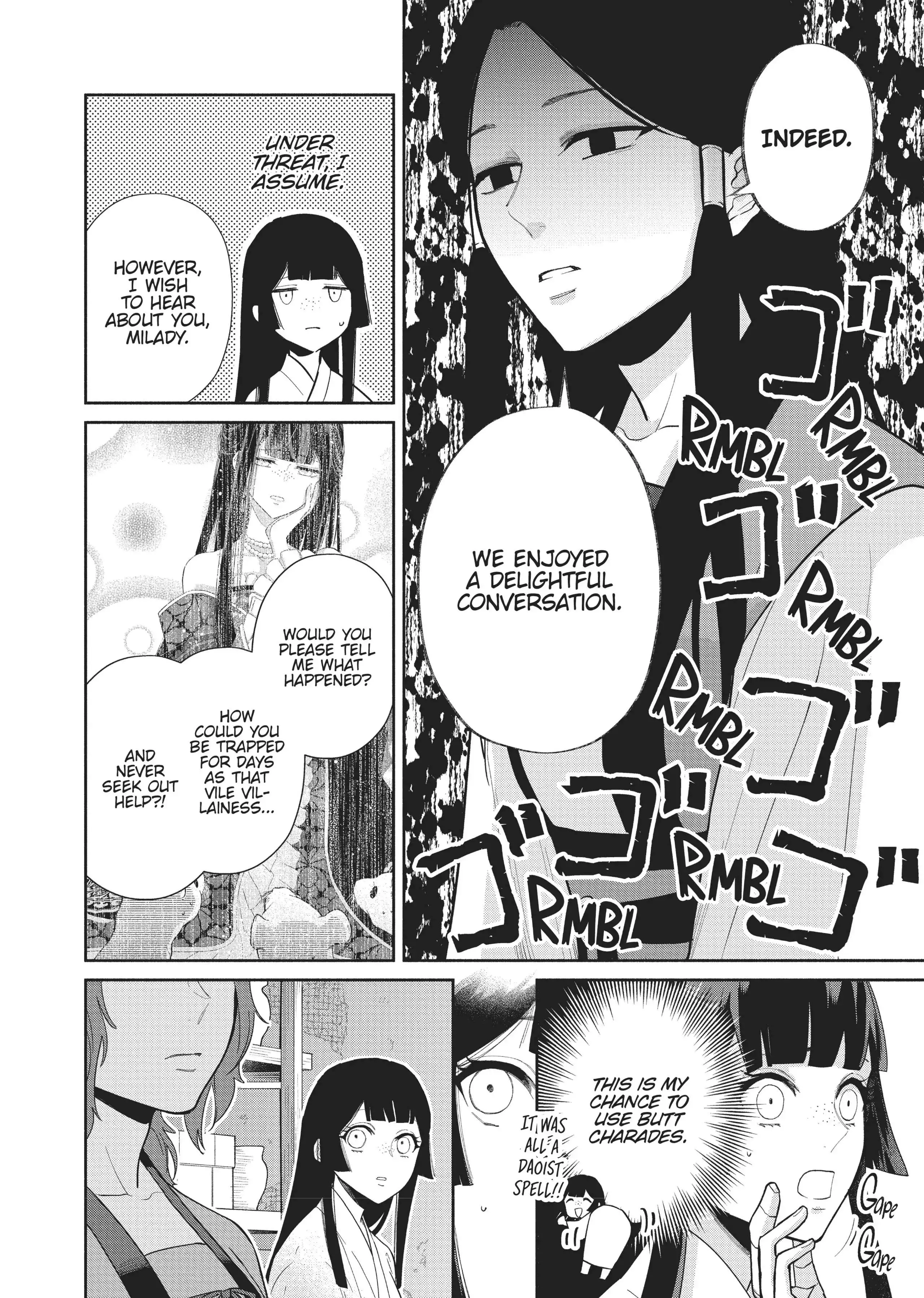 Read Though I am an Inept Villainess Tale of the Butterfly Rat Swap in the Maiden Court EN Manga Online